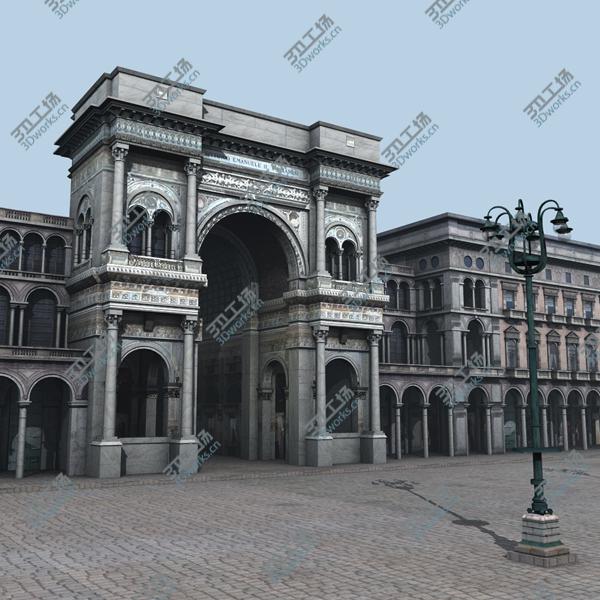 images/goods_img/202105074/Facciata galleria Milano piazza Duomo/1.jpg